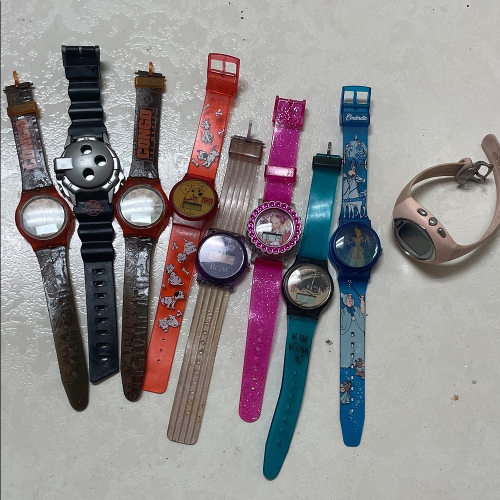 Assorted Kids Fashion Wristwatches - Multicolor (Various Brands)